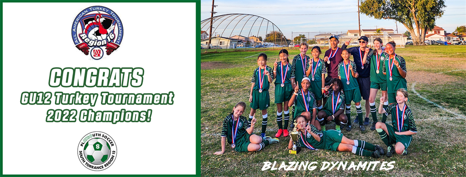 U12 Girls Turkey Tournament Champs!