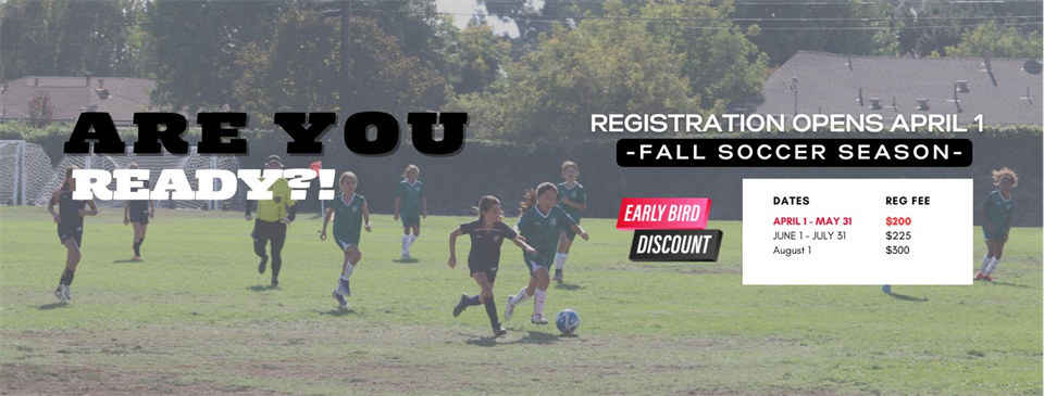 Fall Registration Opening Soon!