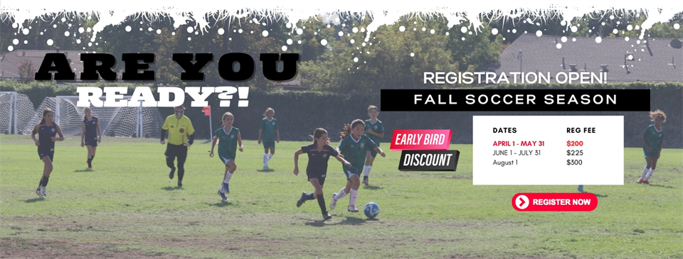Fall Registration Open