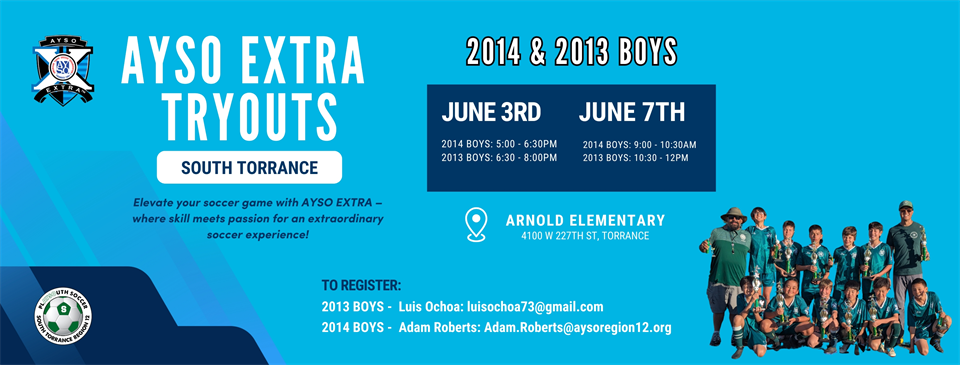 EXTRA TRYOUTS